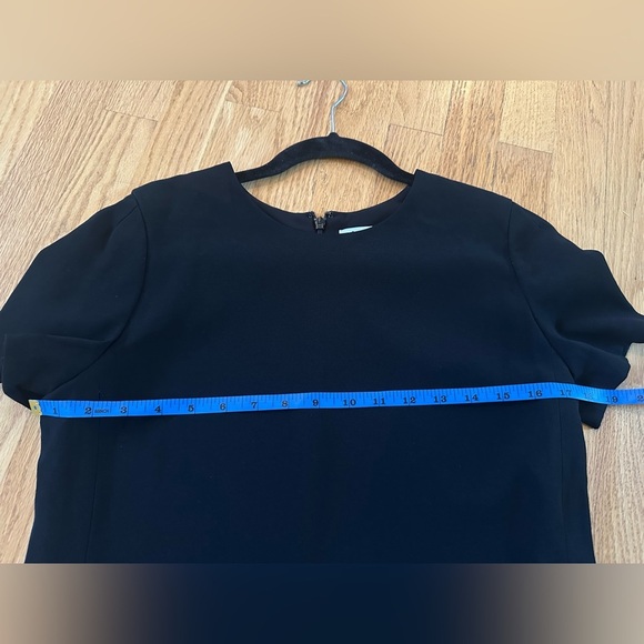 Aritzia Babaton Patricio Crepe Shift Shirt Dress Black Size 4 - Picture 8 of 11